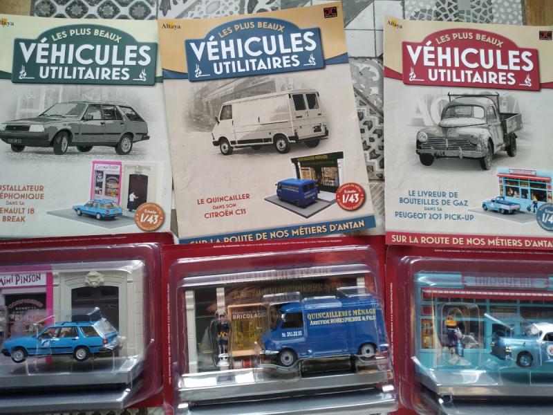 Maquette CITROËN 2CV Le Peintre - Collection Véhicules Utilitaires Altaya 1:43 - Métal - Neuf